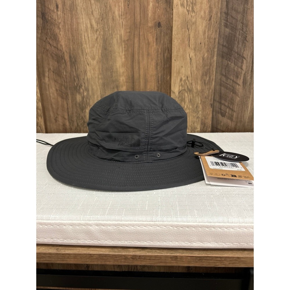 The North Face Bucket Hat Grey S/M Unisex New UPF 40+ Sun Brimmer Hat